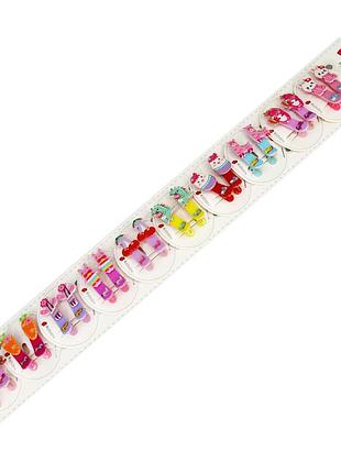 Затиск-хлопавка для волосся "міні-звірятка 2" 0102-291