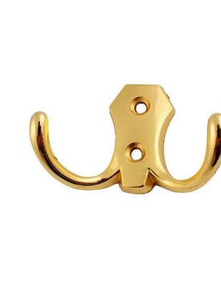 Крючок fzb двойной 03-03 рв (золото) (03-03-001)