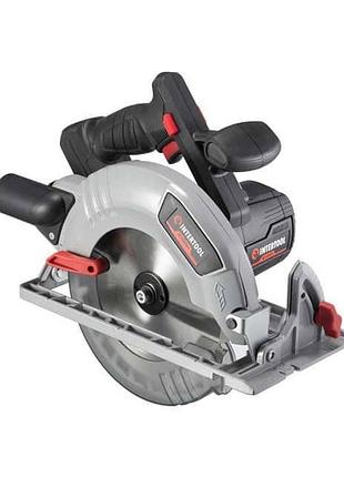 Пила дискова акумуляторна intertool 20 в x 190-200 мм brushless storm (без акб) (wt-0371)