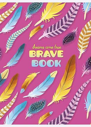 Тетрадь ученическая «brave book» 024-3022l-5 в линию, 24 листа