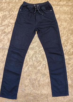 Джинси сині на хлопчика, джинси тонкі, р. 152-158, 11-13 років