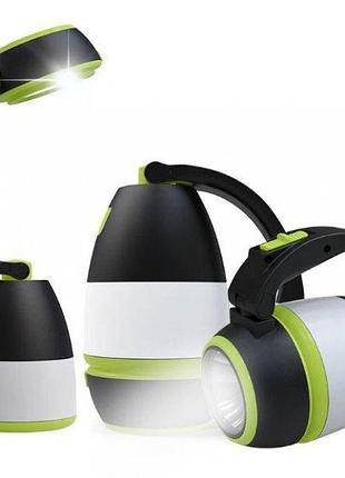 Кемпинговый светодиодный фонарь трансформер 3 в 1 с функцией powerbank shaying