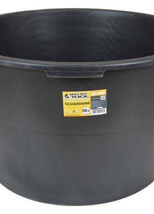 Таз будівельний mastertool 90л круглий (92-3190)
