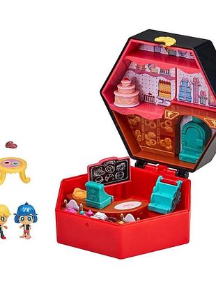 Игровой набор "леди баг и супер-кот" cерии "chibi" пекарня буланжери" miraculous 50551