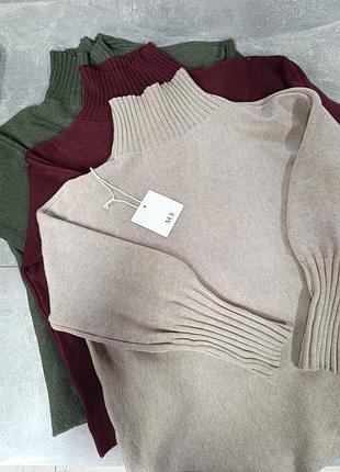 Свитер женский в цветах вискозный имталия 🇮🇹