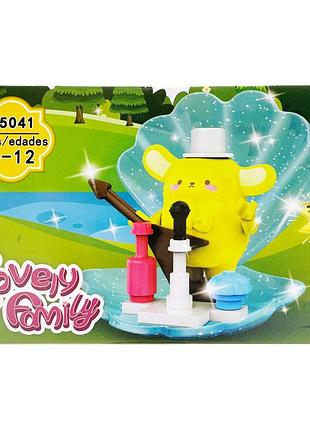 Детский игровой конструктор "pompompurin" 85041-8 пластиковые детали