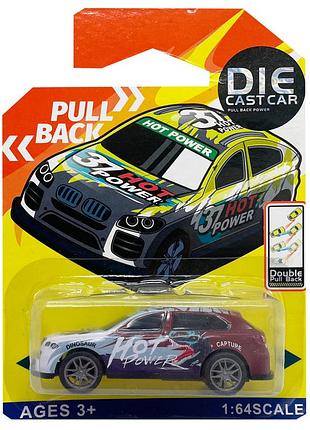 Машинка игровая металлическая "hot power" cs101-2 масштаб 1:64