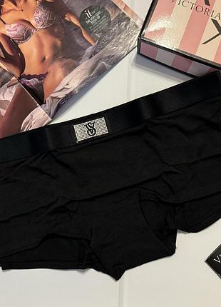 Котонові трусики шортики victoria’s secret оригінал розмір м