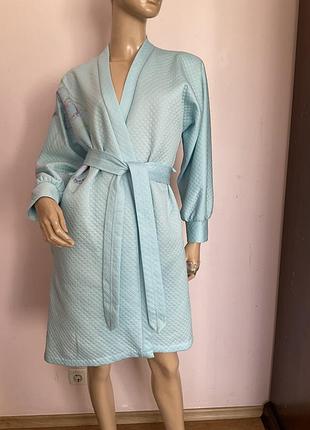 Стеганый халат/ s- m/ brend s,james