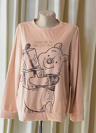 Шикарна жіноча оксамитова кофта світшот