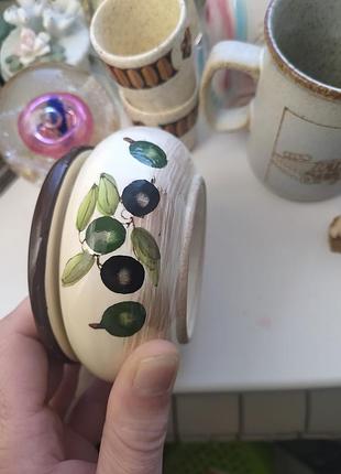 Винтажная керамическая зольничка