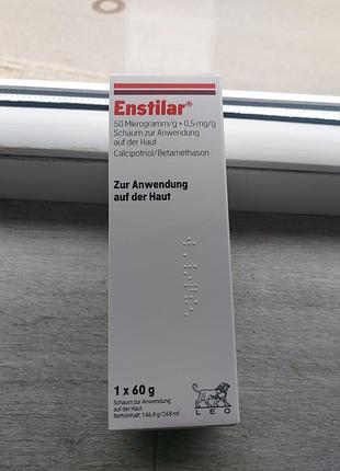 Энстилар (enstilar) пена для кожи 60 г - от псориаза производитель: leo pharma a/s (давия) куплена в аптеке гарманы.оригинальный препарат в виде пены