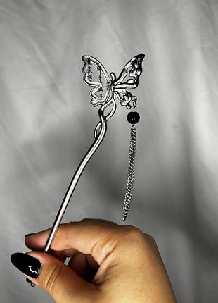 Китайская заколка для волос древесная / канзаши / палочки для волос