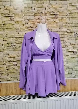 Костюм тройка лето