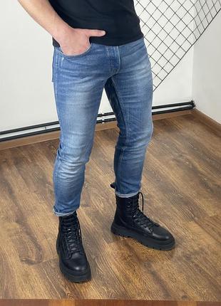 Сині базові джинси levis 65504, класичні, завужені, левайс, левіс