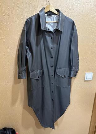 Плащ кожзам
