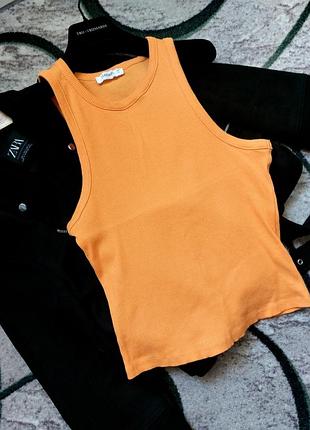 Топ майка в рубчик