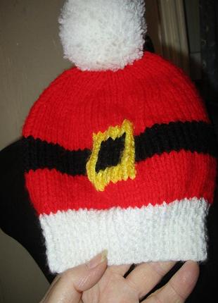 Шапка новорічна 1-3 роки