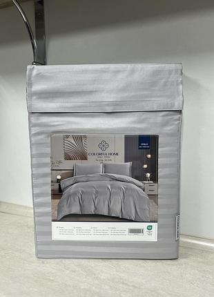 Постільна білизна із страйп сатину