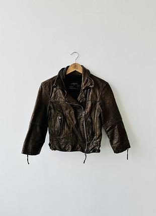 Allsaints leather biker jacket куртка шкіряна косуха
