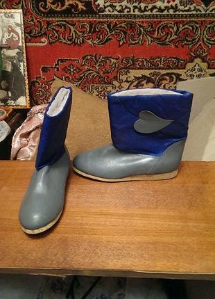 Женские сапожки утеплённые, и прочные  хорошего качества 37-38 размер