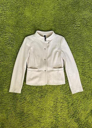 Marc cain стильний шерстяний піджак жакет блейзер від преміум бренду