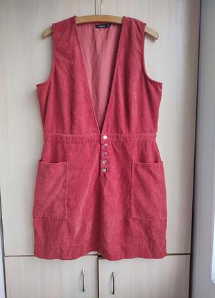 Вельветовый комбинезон большой размер.