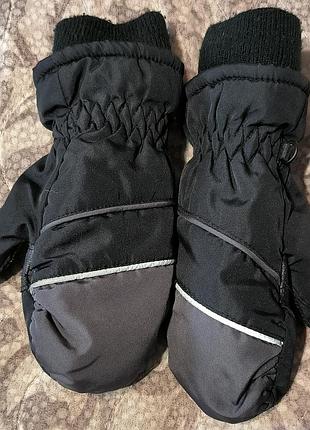 Зимние варежки на 5/6 лет