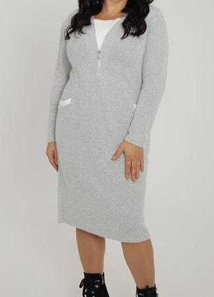 Тепле ангорове плаття