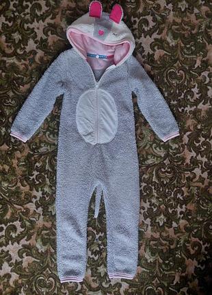 Теплая кигуруми детская