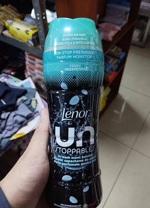 Парфумований кондіціонер в гранулах lenor unstoppables fresh 210 г