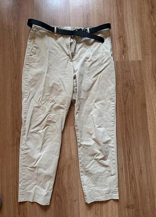 Штаны бежевые l oliver женские песочный цвет