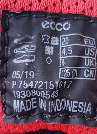 Зимние ботинки сапоги ecco gore tex  р. 20 6