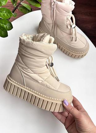 Зимние ботинки на девочку