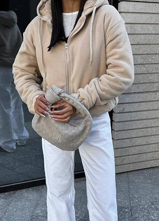 Женское худи тедди