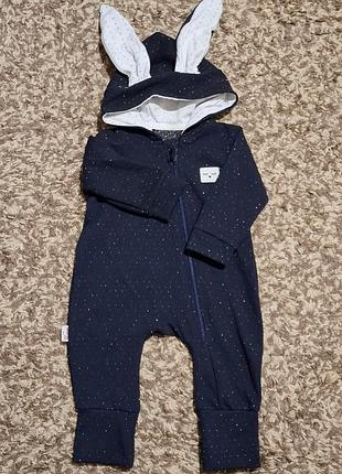 Человечек, комбинезон зайчик