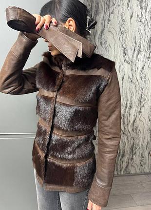 Куртка шкіряна