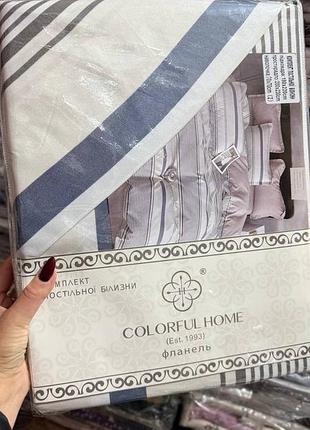 Фланелева постіль двоспальний