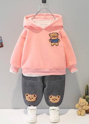 Теплий костюм на плюші