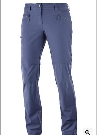 Жіночі трекінгові штани трансформери salomon