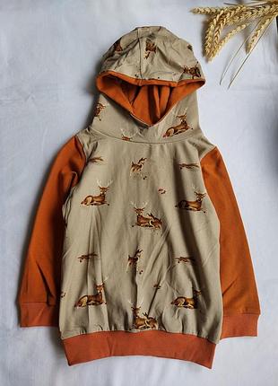 Світшот,  джемпер, кофта з оленями😊