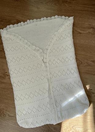 Конверт ковдра для немовляти, стильний конверт для виписки чи домашнього використання