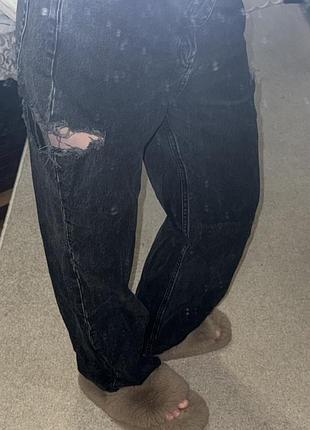 Джинси pull&bear з розрізами