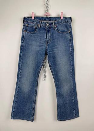 Мужские синие джинсы levis 527 34x30