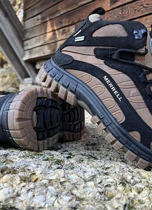 Кросівки зимові термо черевики merrell moab speed gtx gore-tex