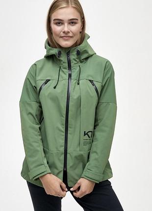 Стильна водонепроникна куртка вітровка kari traa норвегія.