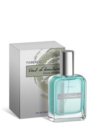 Vent d'aventures pour homme фаберлік 35 мл нові чоловіча туалетна вода парфуми aventures духі для чоловіків акція дешево фаберлик парфюм на подарунок