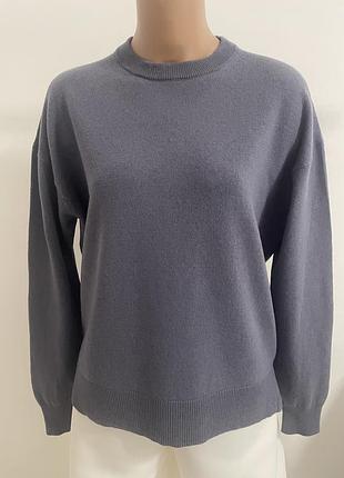 Светер сірий кашеміровий