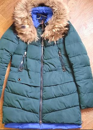Зимовий пуховик - куртка жіноча