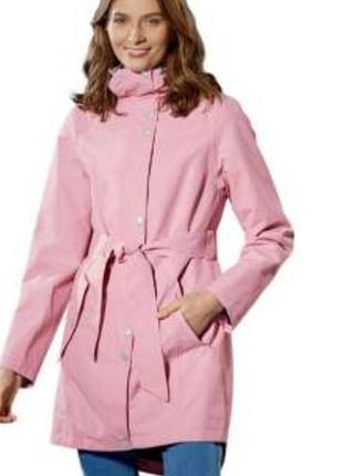 Плащ розовый l